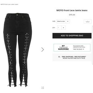 Topshop Jamie Jeans